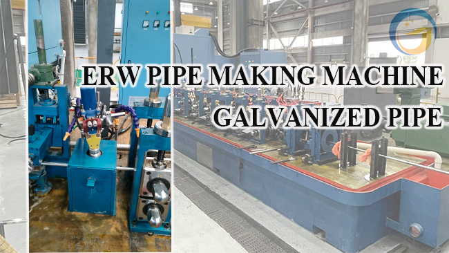 Galvanizli Boru için ERW Boru Üretim Makinesi